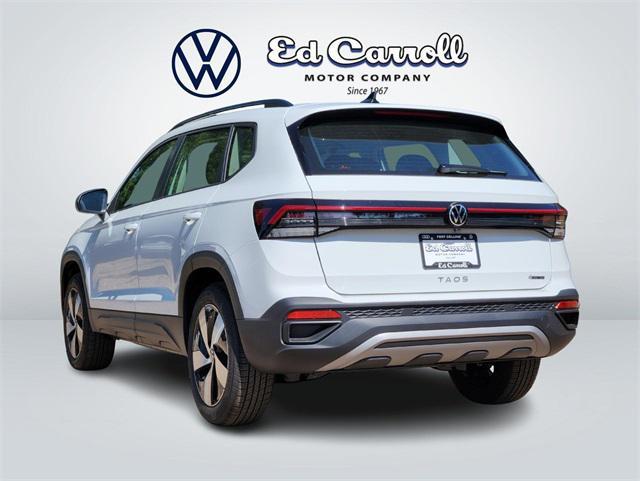 new 2025 Volkswagen Taos car, priced at $26,101