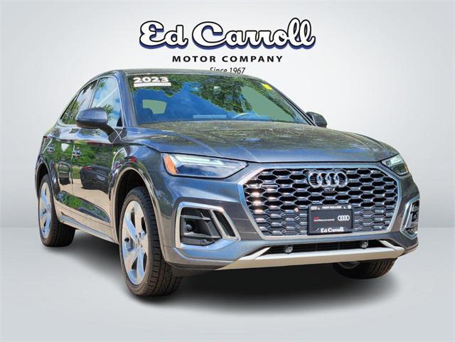 used 2023 Audi Q5 car, priced at $42,987