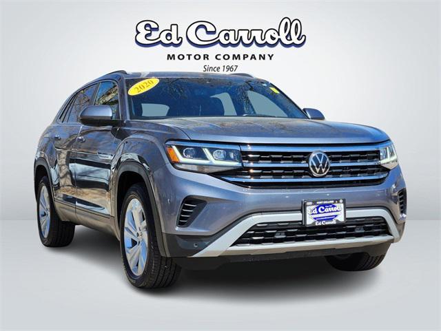 used 2020 Volkswagen Atlas Cross Sport car, priced at $23,495