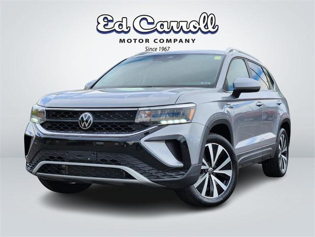 used 2023 Volkswagen Taos car, priced at $24,839