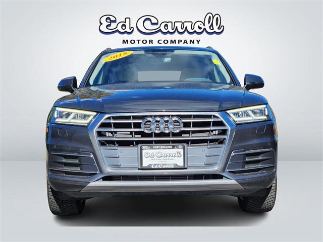 used 2018 Audi Q5 car, priced at $19,991