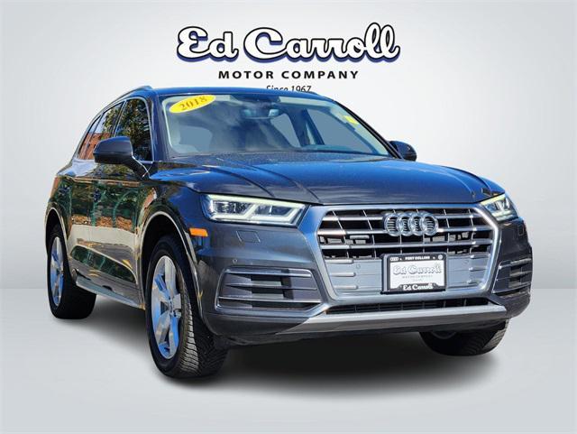 used 2018 Audi Q5 car, priced at $19,991
