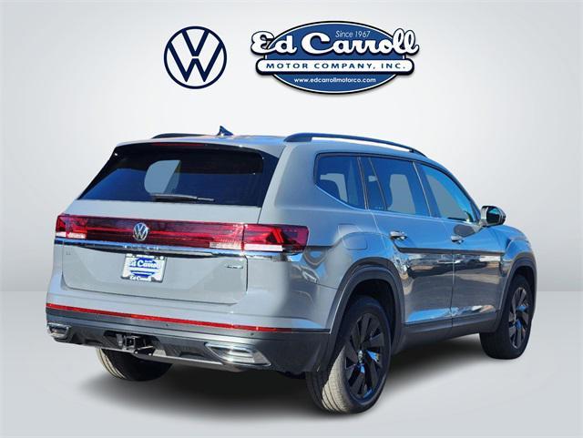 new 2025 Volkswagen Atlas car, priced at $47,048