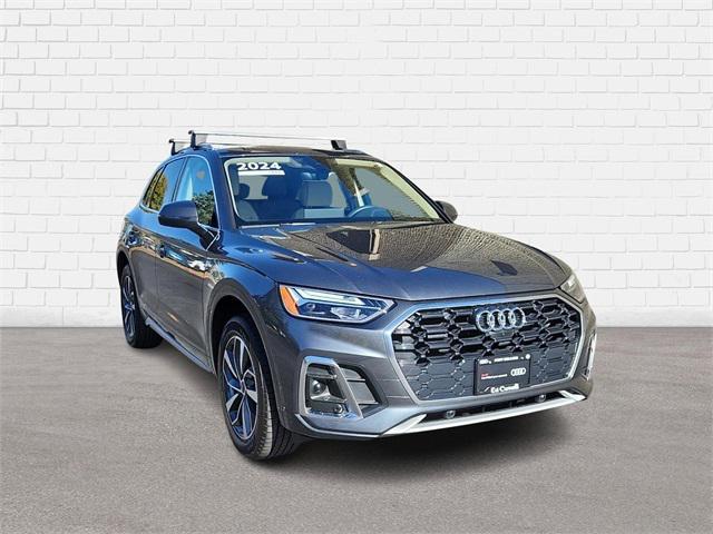 used 2024 Audi Q5 car, priced at $45,482