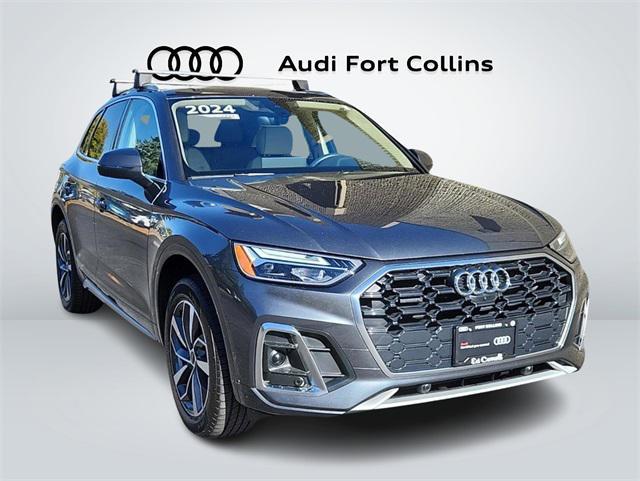 used 2024 Audi Q5 car, priced at $45,482