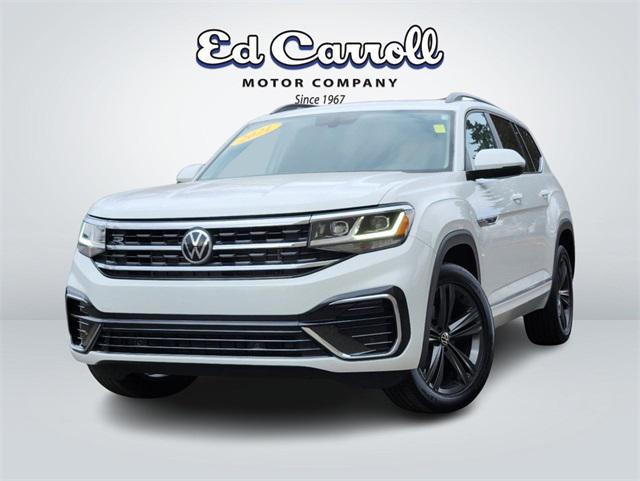 used 2021 Volkswagen Atlas car, priced at $29,974