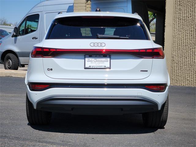 new 2025 Audi Q6 e-tron car, priced at $76,450
