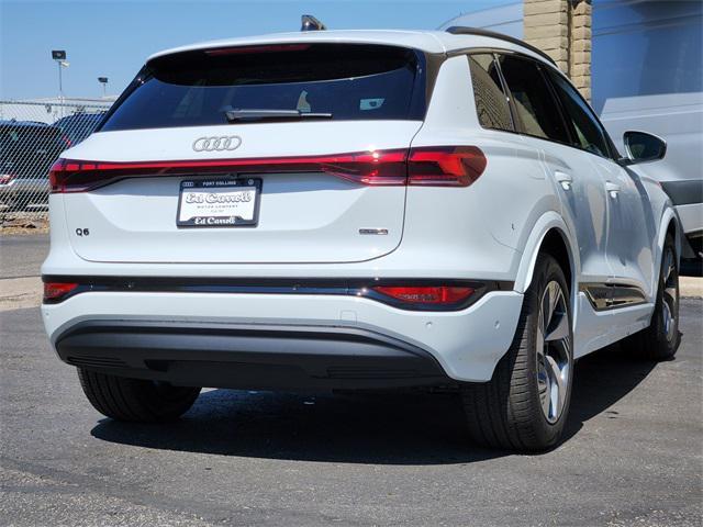 new 2025 Audi Q6 e-tron car, priced at $76,450