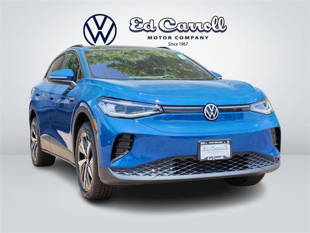 new 2025 Volkswagen ID.4 car, priced at $45,757
