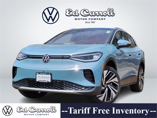 new 2025 Volkswagen ID.4 car, priced at $53,028
