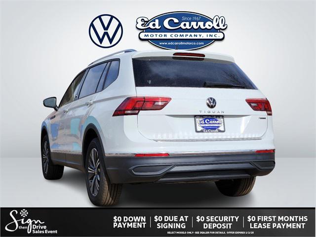 new 2024 Volkswagen Tiguan car, priced at $34,010