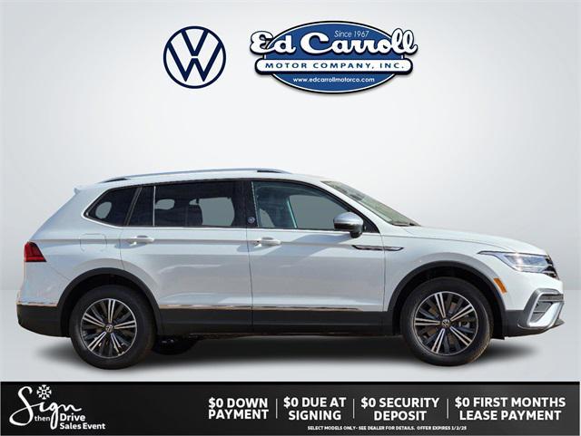 new 2024 Volkswagen Tiguan car, priced at $34,010