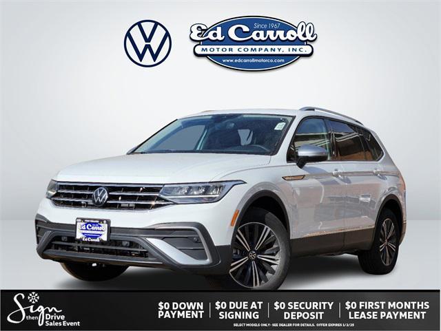 new 2024 Volkswagen Tiguan car, priced at $34,010