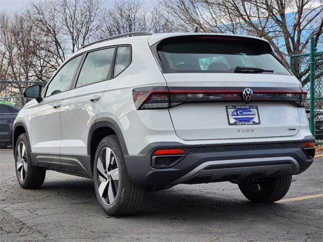 new 2025 Volkswagen Taos car, priced at $27,915