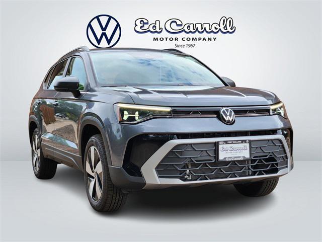 new 2025 Volkswagen Taos car, priced at $27,145