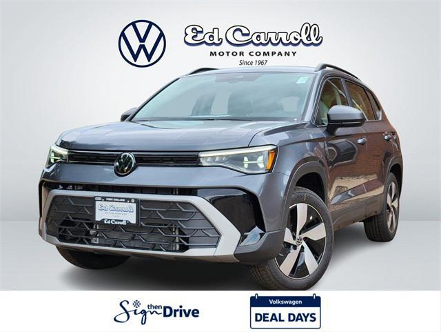 new 2025 Volkswagen Taos car, priced at $27,145