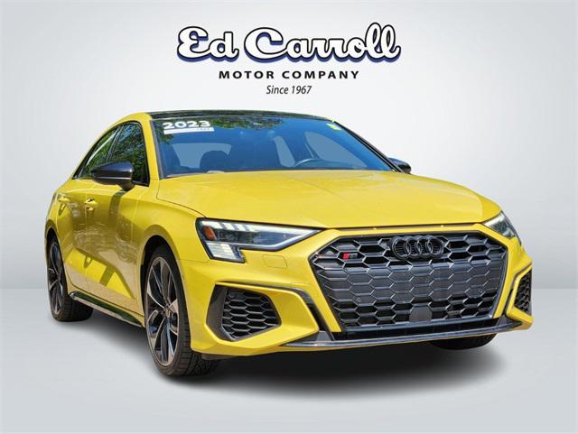 used 2023 Audi S3 car, priced at $46,987