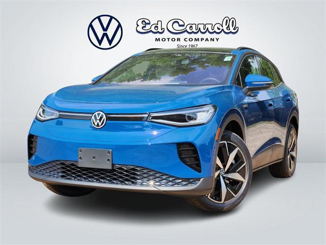 new 2025 Volkswagen ID.4 car, priced at $46,757