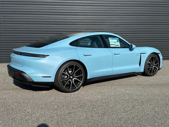 new 2025 Porsche Taycan car, priced at $144,875