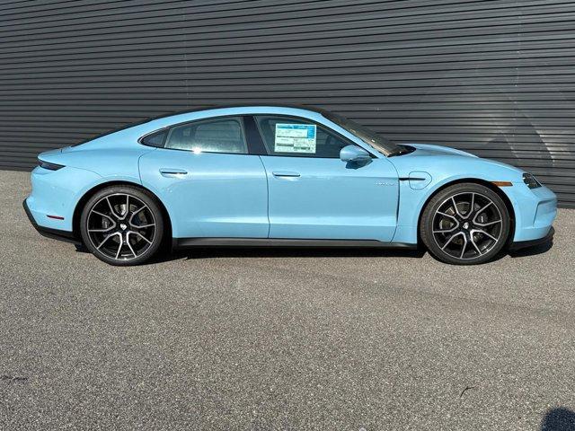 new 2025 Porsche Taycan car, priced at $144,875