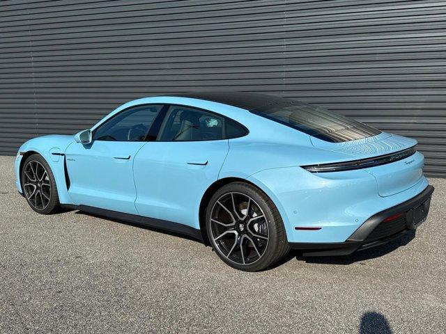new 2025 Porsche Taycan car, priced at $144,875