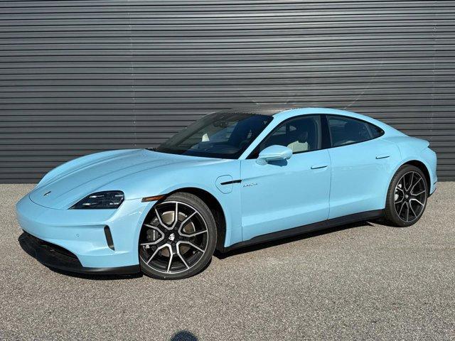 new 2025 Porsche Taycan car, priced at $144,875