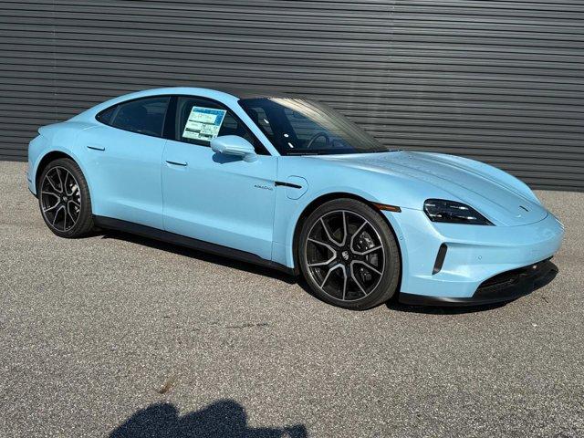 new 2025 Porsche Taycan car, priced at $144,875