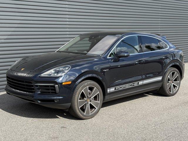 used 2022 Porsche Cayenne E-Hybrid Coupe car, priced at $73,900