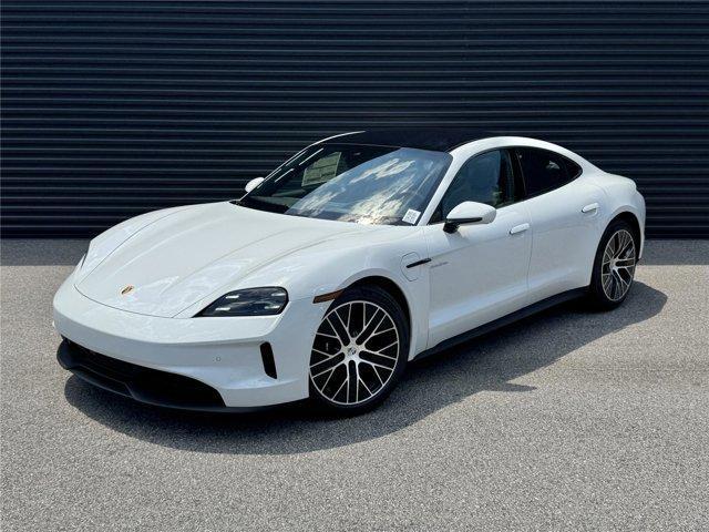 new 2025 Porsche Taycan car, priced at $125,635