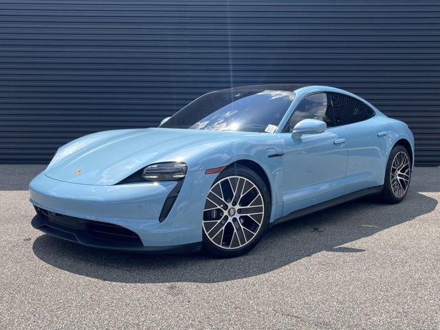 used 2022 Porsche Taycan car, priced at $61,990