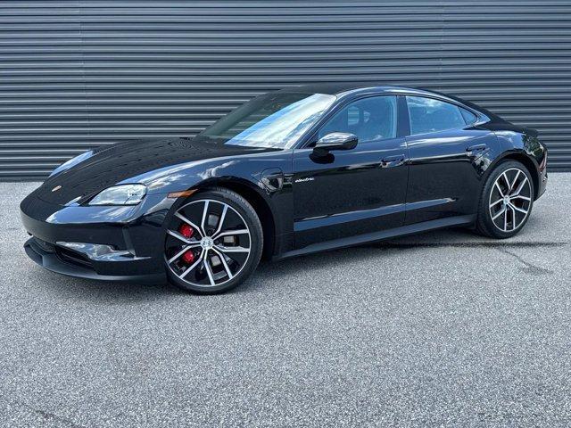 used 2025 Porsche Taycan car, priced at $117,990
