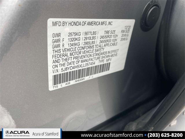 used 2020 Acura MDX car, priced at $30,900