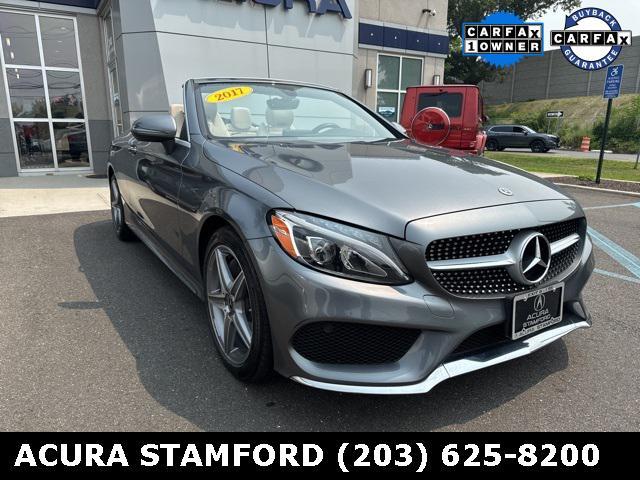 used 2017 Mercedes-Benz C-Class car, priced at $27,750