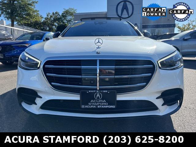 used 2022 Mercedes-Benz S-Class car, priced at $61,900