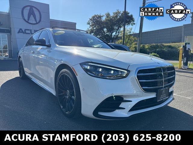 used 2022 Mercedes-Benz S-Class car, priced at $61,900