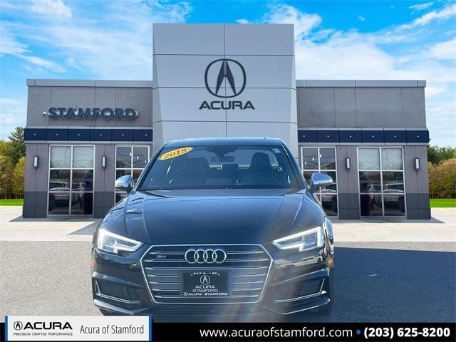 used 2018 Audi S4 car, priced at $25,900