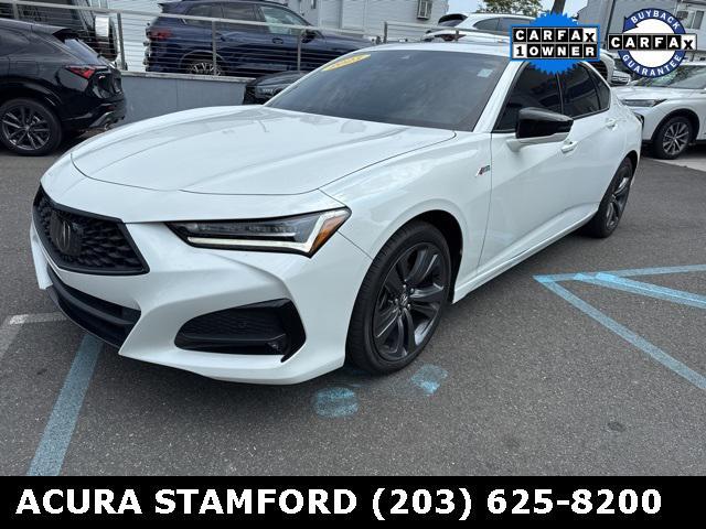 used 2023 Acura TLX car, priced at $34,750