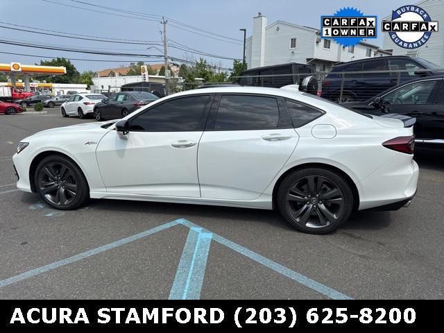 used 2023 Acura TLX car, priced at $34,750