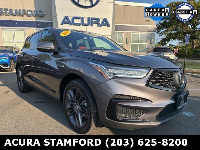 used 2021 Acura RDX car, priced at $33,900