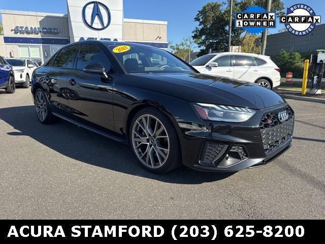 used 2021 Audi S4 car, priced at $32,500