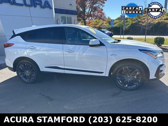 used 2021 Acura RDX car, priced at $35,750