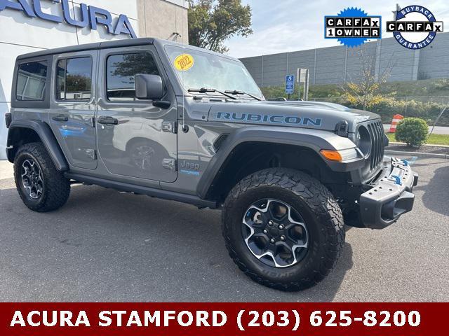 used 2022 Jeep Wrangler Unlimited 4xe car, priced at $34,750