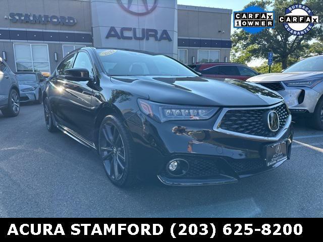 used 2019 Acura TLX car, priced at $26,900