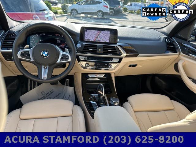 used 2021 BMW X3 car, priced at $45,750