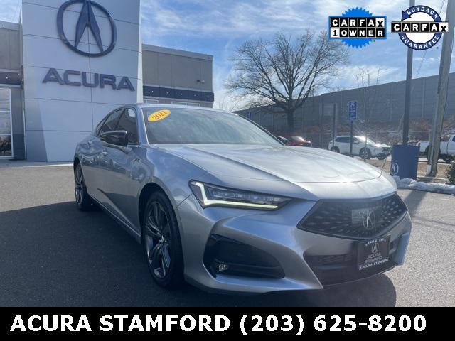 used 2021 Acura TLX car, priced at $33,995