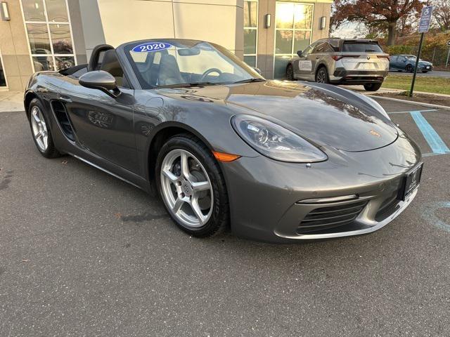 used 2020 Porsche 718 Boxster car, priced at $59,900