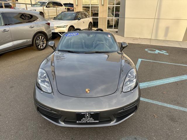 used 2020 Porsche 718 Boxster car, priced at $59,900