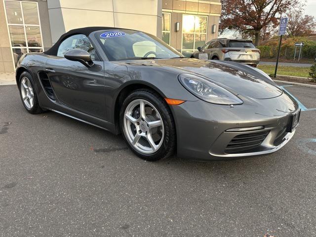 used 2020 Porsche 718 Boxster car, priced at $59,900