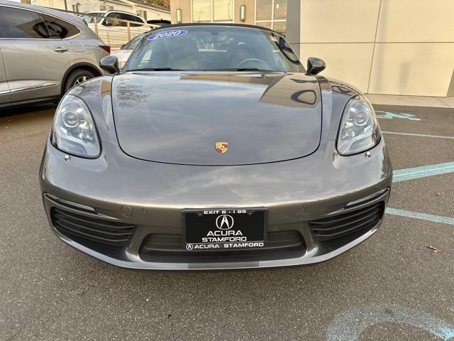 used 2020 Porsche 718 Boxster car, priced at $59,900