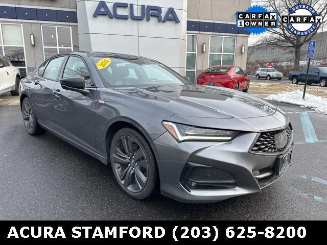 used 2022 Acura TLX car, priced at $33,500